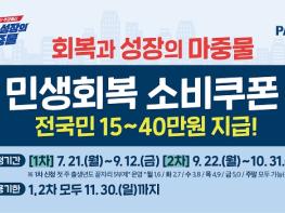 “민생회복 소비쿠폰, 나는 얼마 받지?”… 파주시 민생회복 소비쿠폰 신청방법 안내 기사 이미지