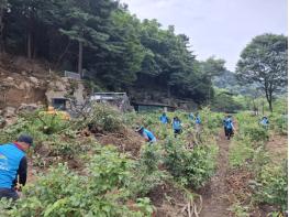 한국농어촌공사 경기지역본부, 가평군 수해지역 찾아 복구 지원 나서 기사 이미지