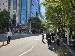 일산동부서, 유관기관 합동 불법 두바퀴차 단속 및 캠페인 기사 이미지