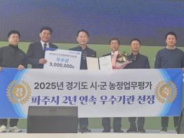 파주시, 경기도 시군 농정업무평가 2년 연속 ‘우수기관’ 선정 기사 이미지