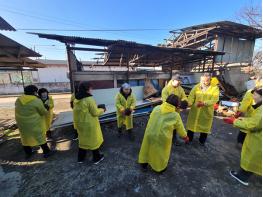 파주시체육회, ‘2025 사랑의 연탄 전달’ 봉사 활동 기사 이미지