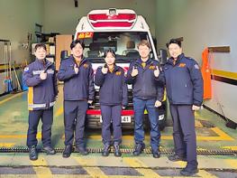 일산소방서, 학교에서 쓰러진 50대 심정지 환자 생명 구해 기사 이미지