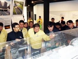 파주시, 수도권 제2순환 고속도로 한강하저터널 방문 기사 이미지