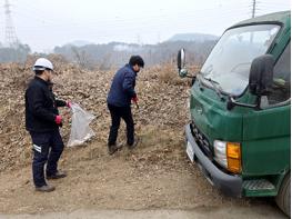 파주도시관광공사 환경순환센터 문산천 일대 설맞이 환경정화  기사 이미지