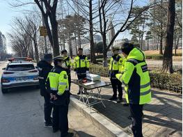 일산동부서, 유관기관 합동  불법 두바퀴차 단속 및 캠페인 기사 이미지