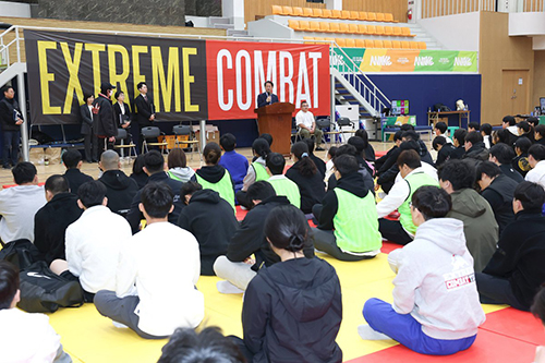 이동환 고양특례시장, 2026 고양시협회장기 주짓수 대회서 축사