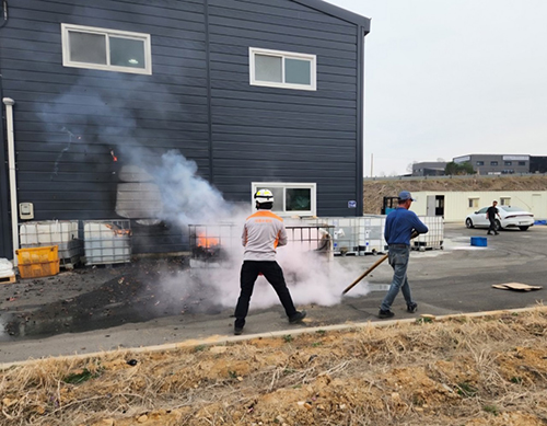 파주소방서, “주말 반납한 의용소방대원” 폭발음 속으로 뛰어들어 화재 초기 진화