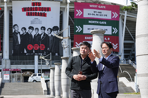 이동환 고양시장, ‘BTS 월드투어 아리랑 in 고양’ 앞두고 공연장 방문 