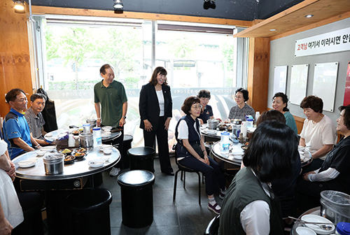 김미수 고양특례시의회 의장, 현장 최일선 근로자와 릴레이 소통 행보
