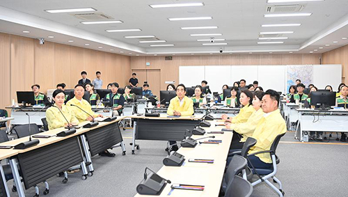 파주시의회 의장단, 을지연습 상황실 찾아 시민 안전 위한 대응태세 점검