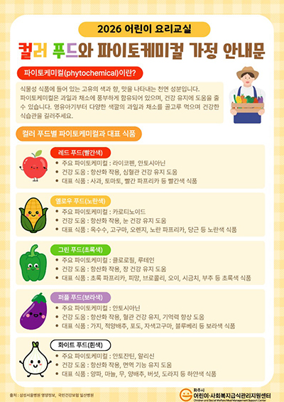 파주시 어린이·사회복지급식관리지원센터, 어린이 요리교실