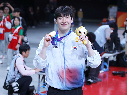 고양시 스포츠 홍보대사 이정현, 아시안게임 금메달로 국제무대 활약